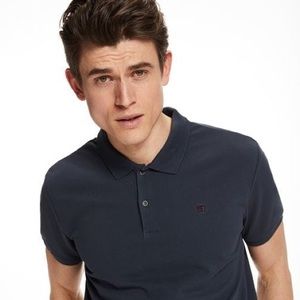 Scotch & Soda Black Polo Men’s Medium